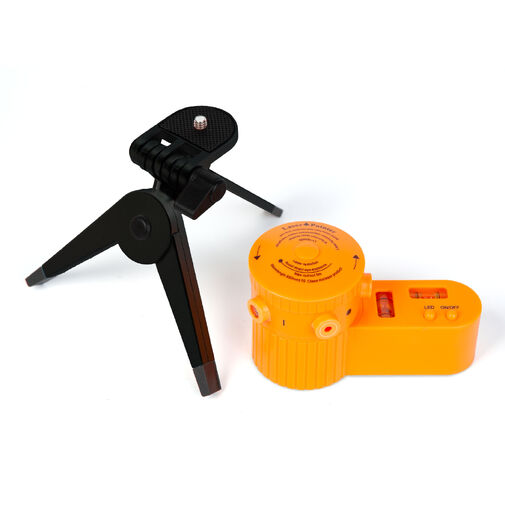 10289 • Mini laserový vodovážny prístroj so statívom – 105 x 50 x 60 mm – 3 x AG13