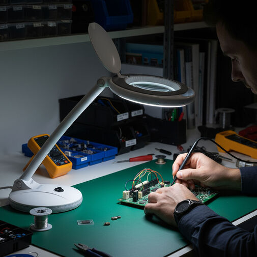 10796L • LED lampa - s lupou - 4