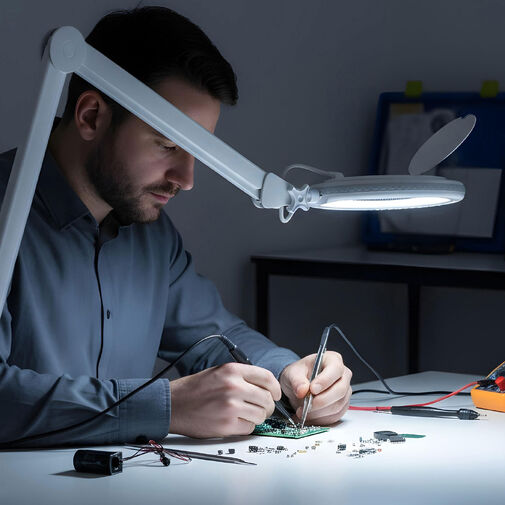 10797L • LED lampa - s lupou - 5