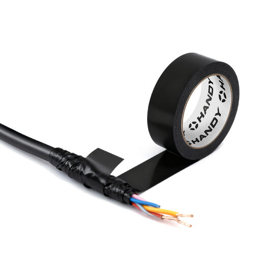 11076 • Izolačná páska – PVC, -18 – (+105)°C – 20 m x 19 mm – čierna