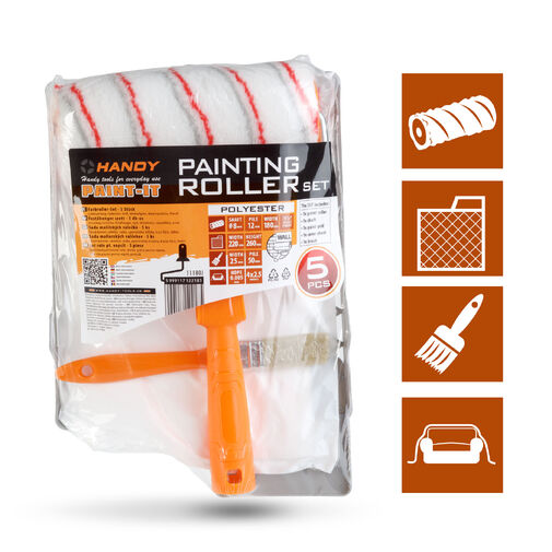 11180J • Sada maliarskych valčekov – 5-dielna