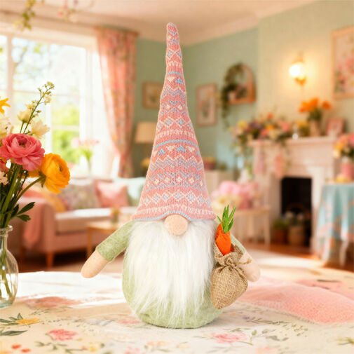 11577 •  Textilná dekorácia - škriatok - 40 cm