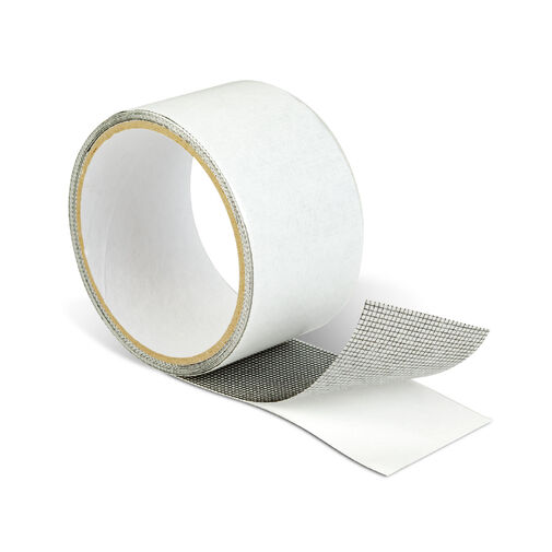 11609BK • Opravná páska na sieťku proti hmyzu - 2 m x 5 cm - čierna