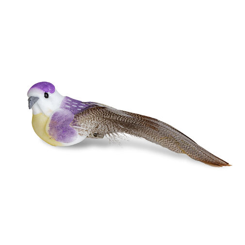 11693 • Záhradná dekorácia - vtáčik - 12 cm - s klipom - 2 ks / balenie