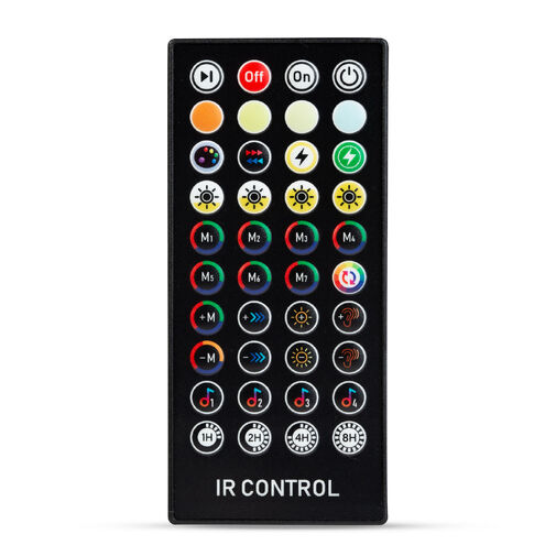 11748 • Smart solárna sveteľná reťaz - 85 + 15 ks RGB LED - 14,5 m - bluetooth