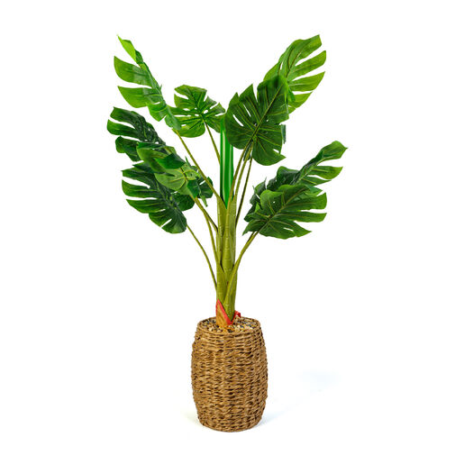 11907 • Umelá rastlina dekorácia - filodendron - 1 m