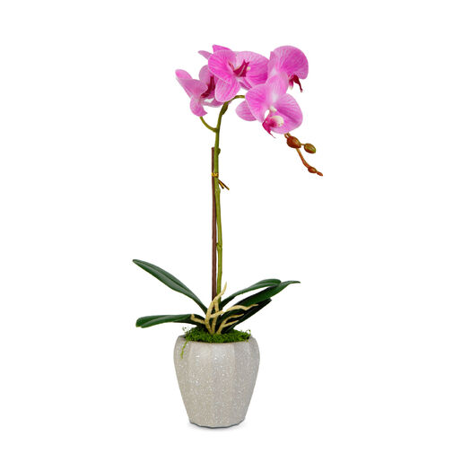 11916 • Umelá rastlinná dekorácia - orchidea - 3 druhy - 45 cm