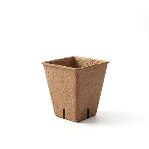 11987 • Kvetináč na pestovanie priesad - 6 x 6 cm - štvorcový, papier - 12 ks / balenie