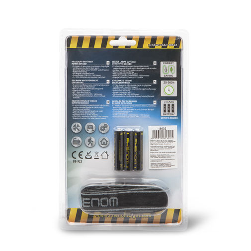 18602 • Čelová lampa COB LED