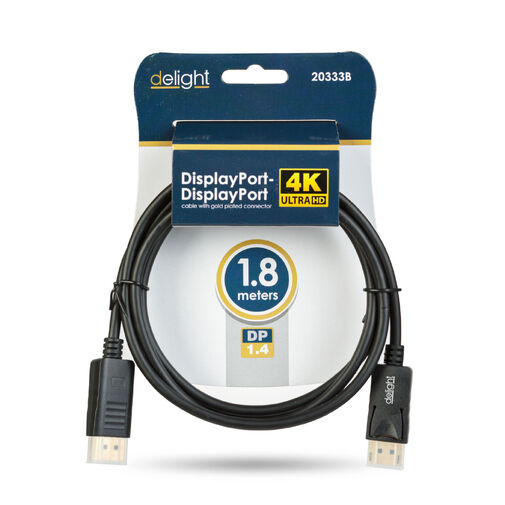 20333B • DisplayPort – DisplayPort kábel – 1.4 – 4K – 1,8 m