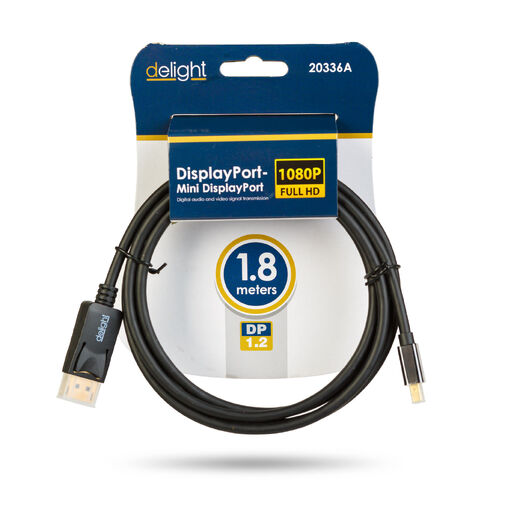 20336A • DisplayPort – Mini DisplayPort kábel – 1.2 – 1080p – 1,8 m