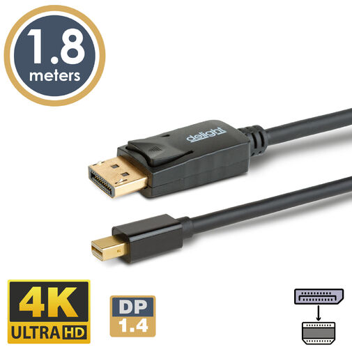 20336B • DisplayPort – Mini DisplayPort kábel – 1.4 – 4K – 1,8 m