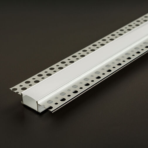 41026A1 • LED hliníkový profil – omietateľný, zapustný do sadrokartónu – 1000 × 58 × 13 mm
