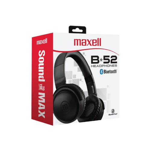 52046BK • Maxell HP-BTB52 slúchadlá - čierna