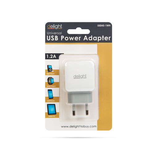 55045-1WH • USB sieťový adaptér