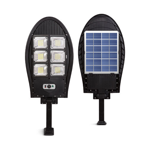 55291A • Solárny nástenný reflektor - 180 SMD LED - 1200 lm - 10W - 3000 mAh - IP65