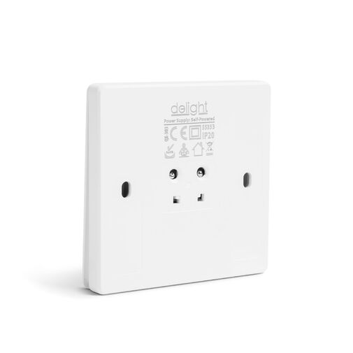 55353 • Kinetic nástenné tlačidlo - 433 Mhz - 2 obvody - IP20