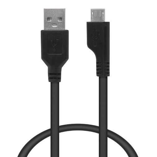 55440-10 • Dátový kábel, microUSB- plastový poťah