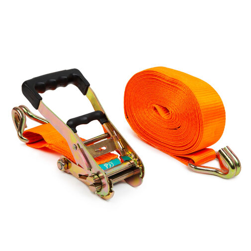 55707 • Upevňovací popruh s račňou -  10 m x 50 mm - max 2500 kg