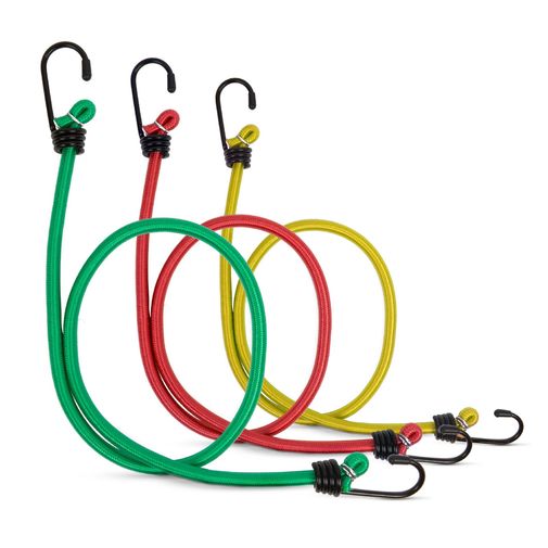 55713 • Sada gumených upevňovacích popruhov - 2 ks x 45 - 60 - 80 cm