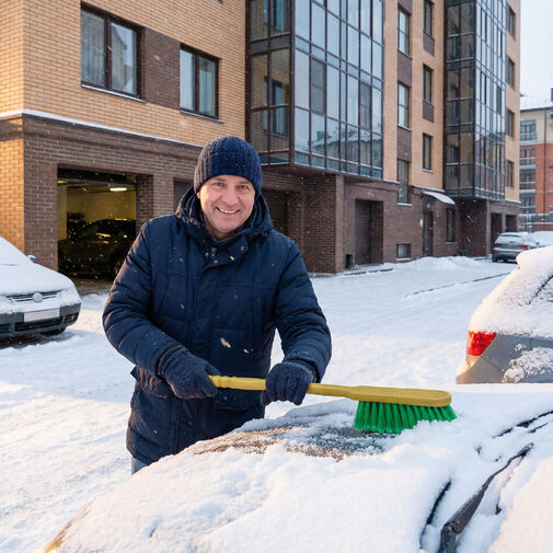 55875 • Metlička na umývanie / sneh