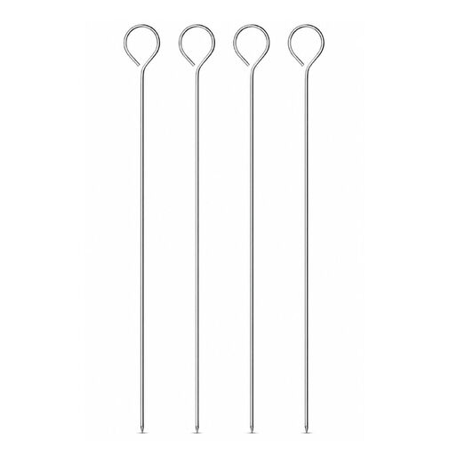 56289B • Grilovacie ihly - kovové - 24 cm - 4 ks / balenie