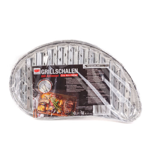56301C • Grilovacia tácka – hliníková – 5 ks / balenie