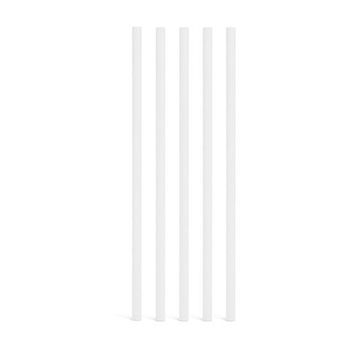 57159B • Papierová slamka - biela