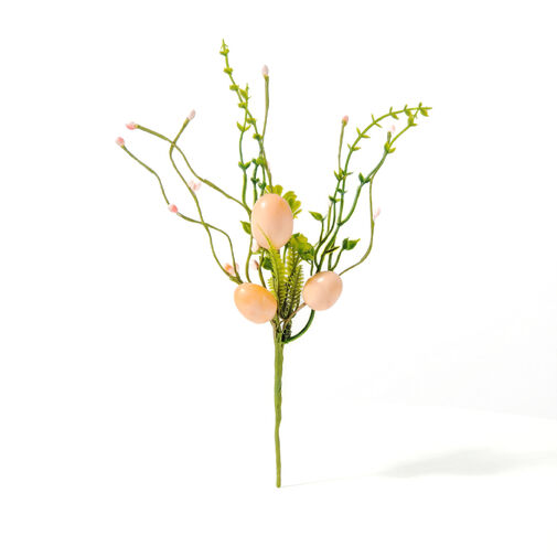 57926A • Veľkonočný stromček z vajíčok - ružový - 28 x 16 cm