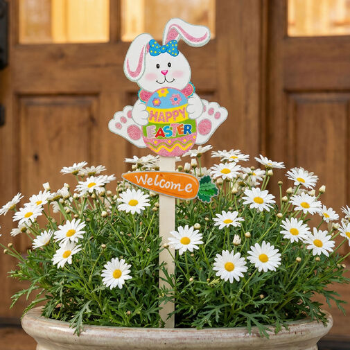 57985 • Veľkonočná dekorácia - zapichovací zajačik - 70 cm