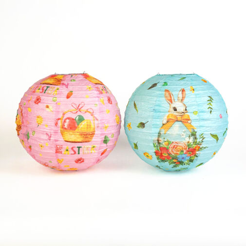 57989 • Veľkonočná dekorácia - lampión - papier - Ø30 cm