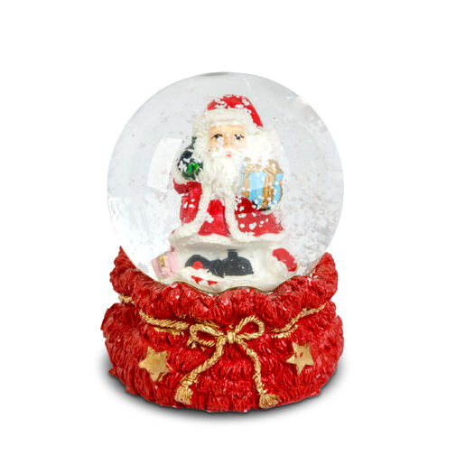 58061E • Vianočná snehová guľa - 4 druhy - 12 ks / displej