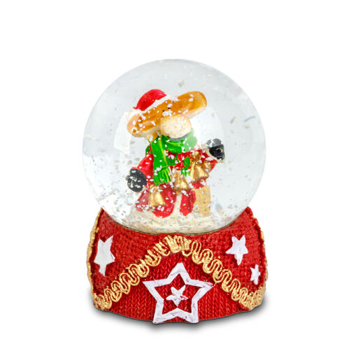 58061E • Vianočná snehová guľa - 4 druhy - 12 ks / displej