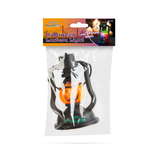 58114A • Halloweenska LED lampa s efektom smiechu - tekvica - na batérie