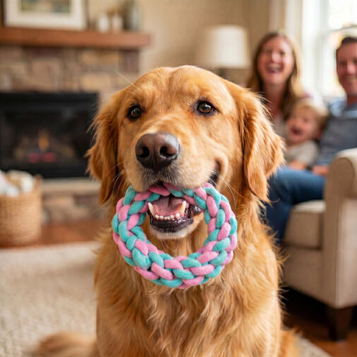 58646B • Psie preťahovadlo - polyester - 15 cm - 160 g