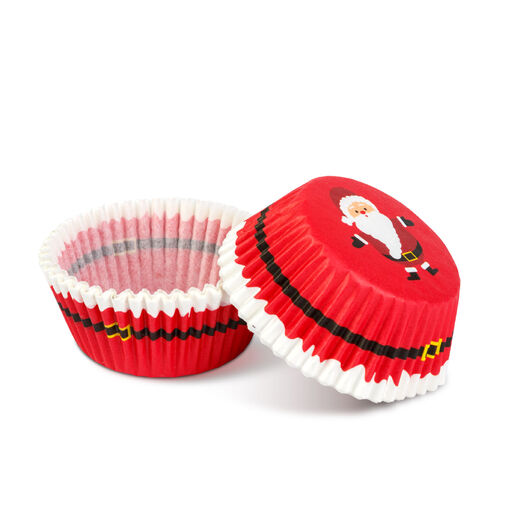 58655A • Vianočné košíčky na muffiny - Mikuláš - 40 ks / balenie