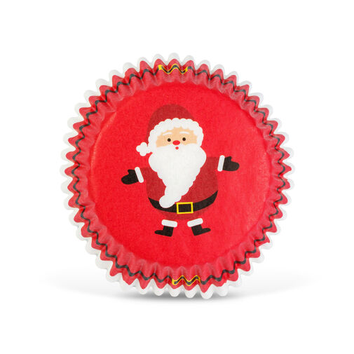 58655A • Vianočné košíčky na muffiny - Mikuláš - 40 ks / balenie