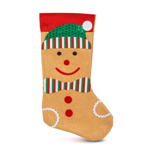 58668B • Vianočná čižma - 42 x 24,5 cm - textil - 3 druhy