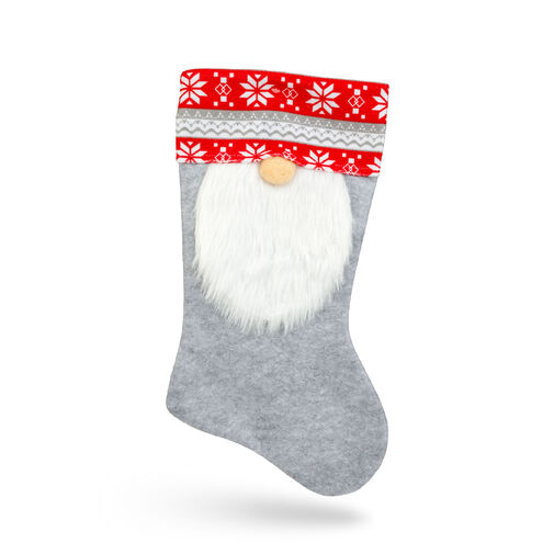 58669A • Vianočná čižma - 45 cm - textil - 2 druhy
