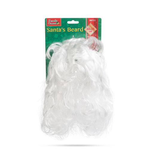 58711 • Mikulášska brada - 33 x 25 cm - biela