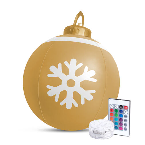 58740B • Nafukovacia RGB LED ozdobná guľa - 60 cm