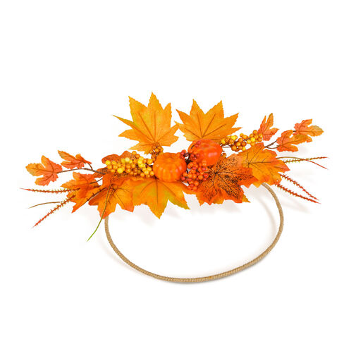 59041 • Jesenná dekorácia – veniec / ozdoba na dvere – 24 cm – 3 druhy