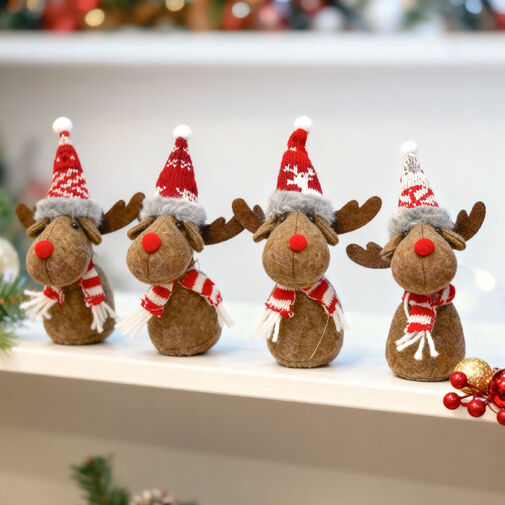 59501 • Vianočný škriatok - sob - 18 cm - 4 druhy