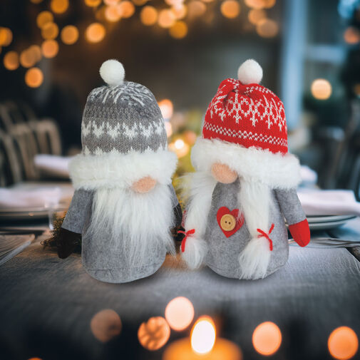 59507 • Vianočný škandinávsky škriatok - 20 x 11 x 8 cm - 2 druhy