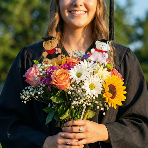 59512 • Zapichovacia dekorácia - medvedík - 50 x 10 cm - 5 druhov