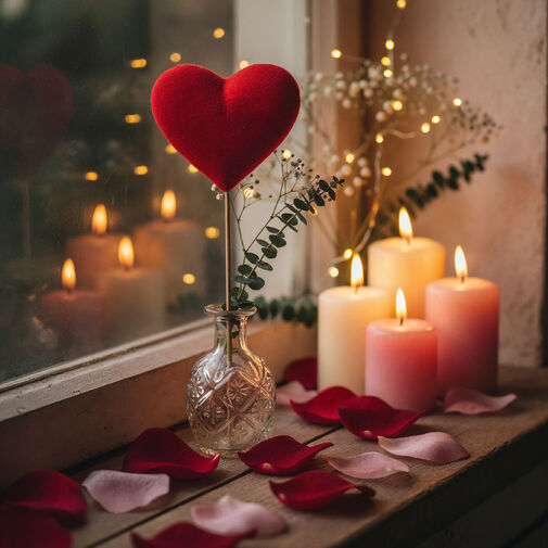 59513 • Zapichovacia dekorácia - srdce - 60 x 12 x 3 cm