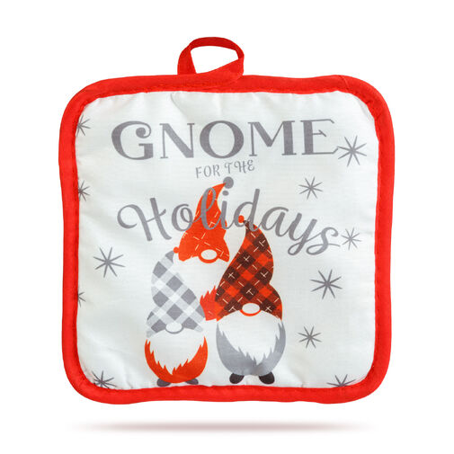 59709 • Vianočná súprava – utierka a chňapka – škriatok