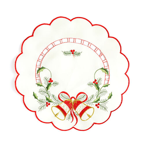 59723 • Vianočný obrus - vyšívaný - 29 cm - 3 druhy