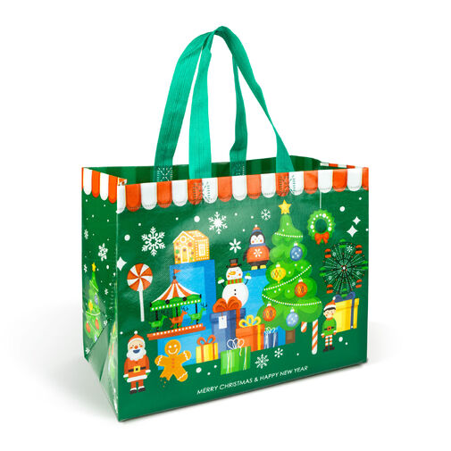 59728 • Vianočná darčeková taška - 31 x 25 x 17 cm - 4 druhy