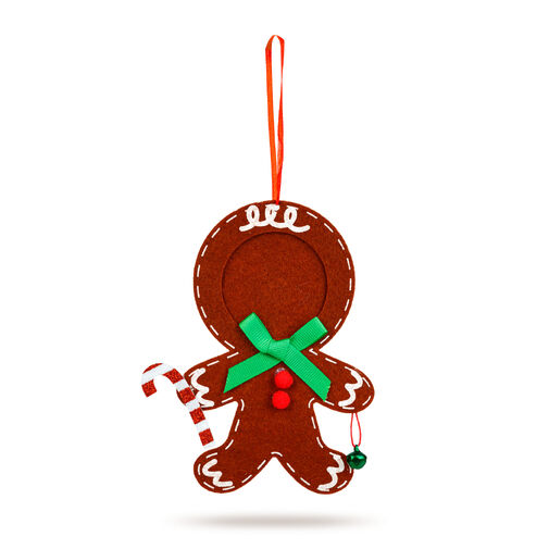 59730 • Vianočná dekorácia - filc - so zvončekom - na zavesenie - 13 x 17 cm - 3 druhy